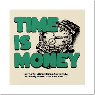 Time is money, Gifts for him, Horology Posters and Art